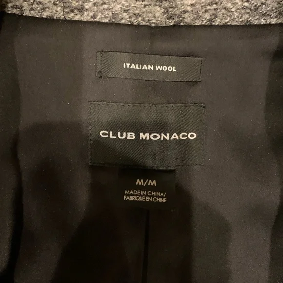 Club Monaco Italian Wool Jacket - Picture 2 of 4
